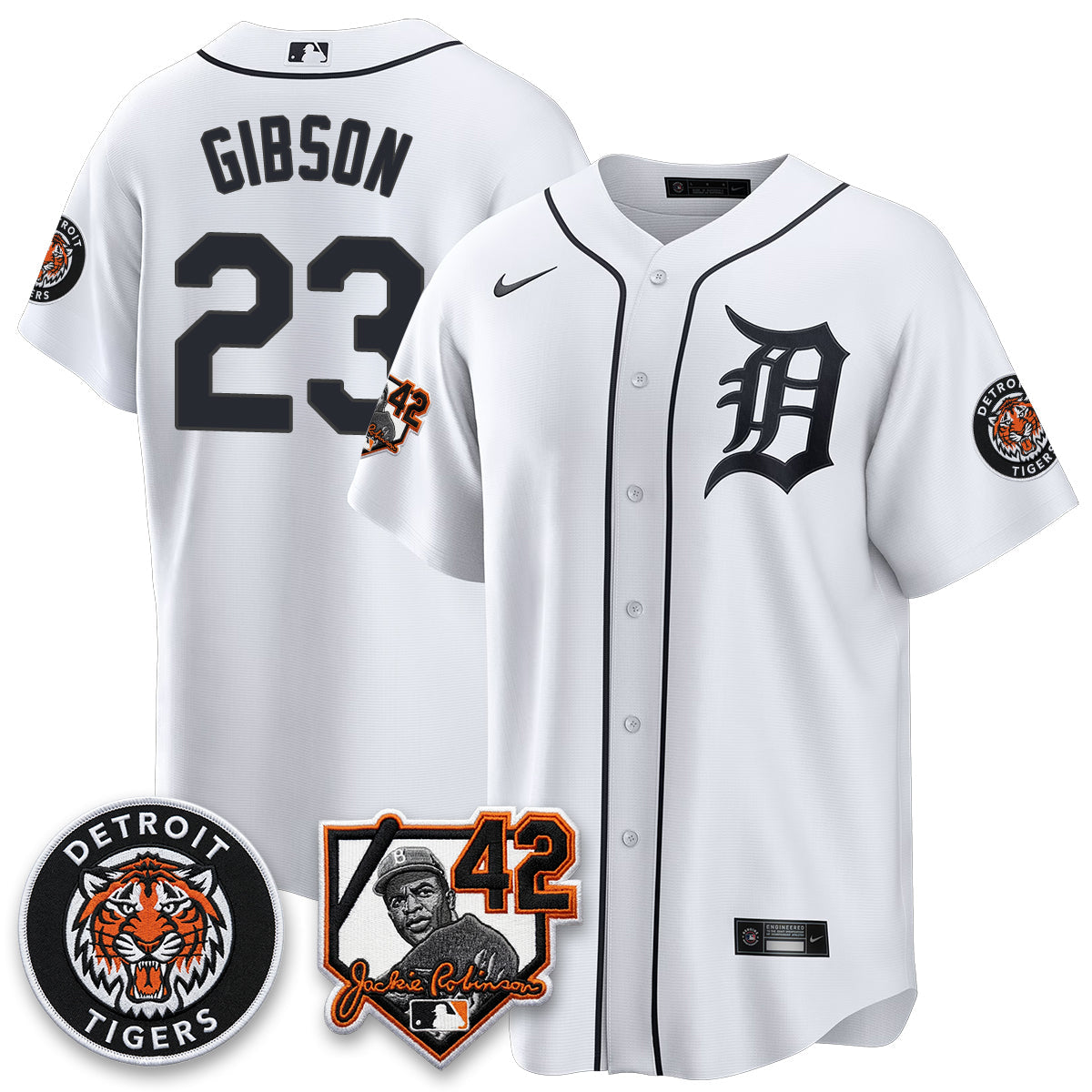 Detroit Tigers 2026 Jackie Robinson Day Vapor Limited Jersey - All Stitched
