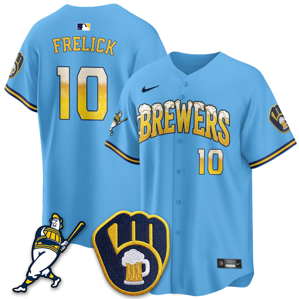 MIL "Pitcher & Pint" Navy Edition Vapor Limited Jersey - Stitched