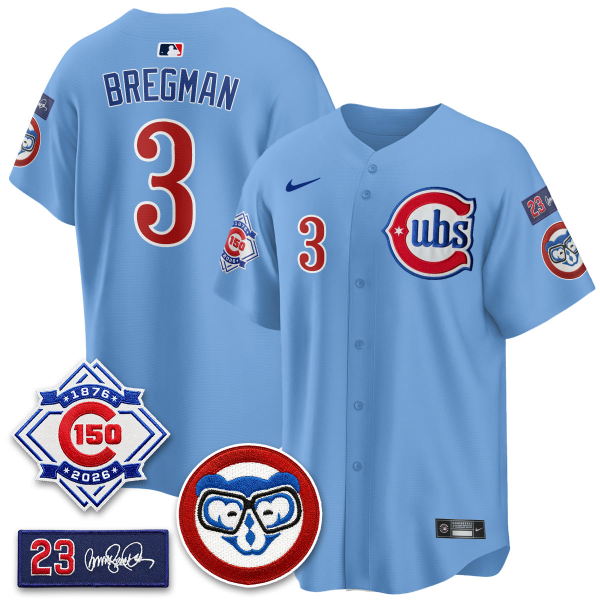 Chicago Cubs 150th Anniversary Holy Cow Vapor Premier Limited Men Jersey - All Stitched