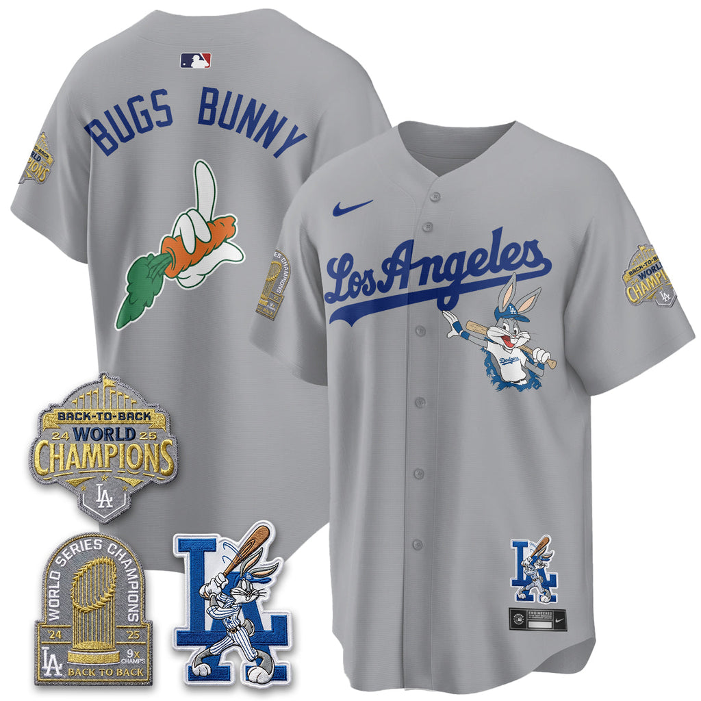 Los Angeles Dodgers Bunny Vapor Limited Jersey - All Stitched