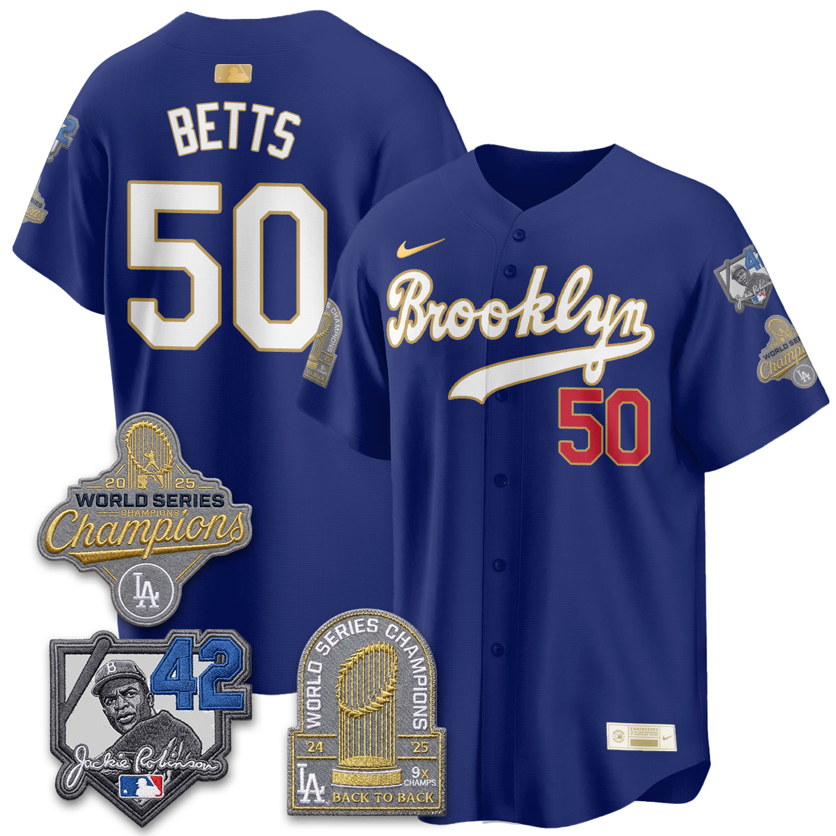 LAD 2026 Brooklyn Jackie Robinson Limited Jersey - Stitched