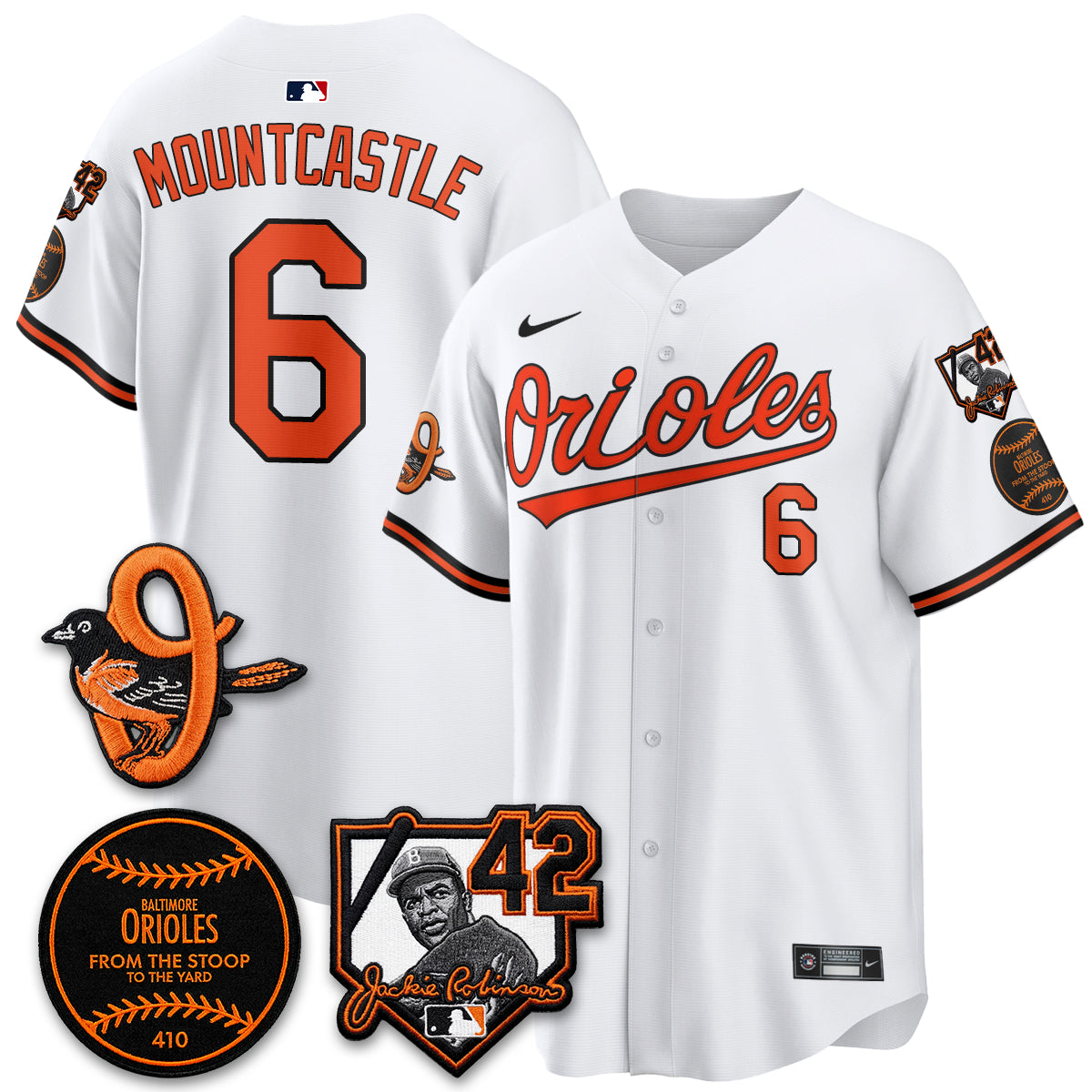Baltimore Orioles 2026 Jackie Robinson Day Vapor Limited Jersey - All Stitched