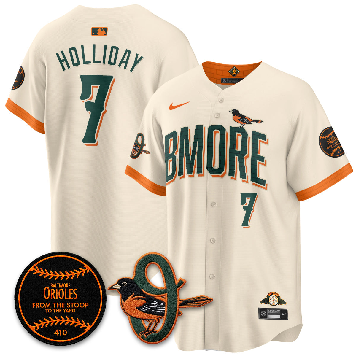 Baltimore Orioles 2026 City Connect Vapor Premier Limited Jersey - All Stitched - V3