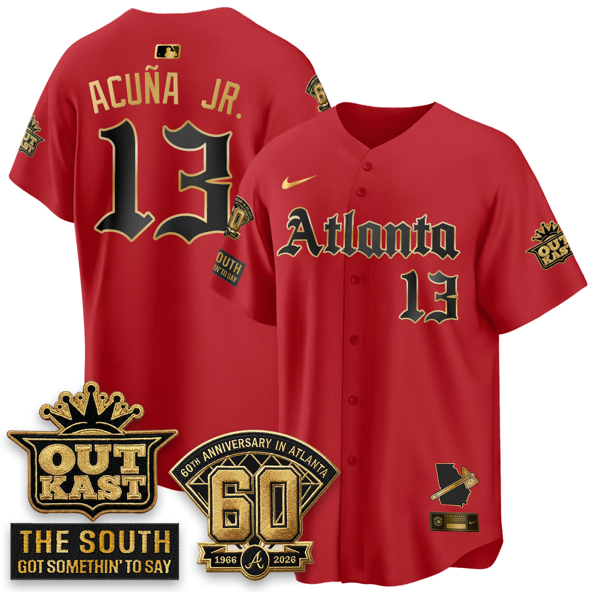 ATL 2026 Gothic Edition Vapor Limited Jersey - All Stitched