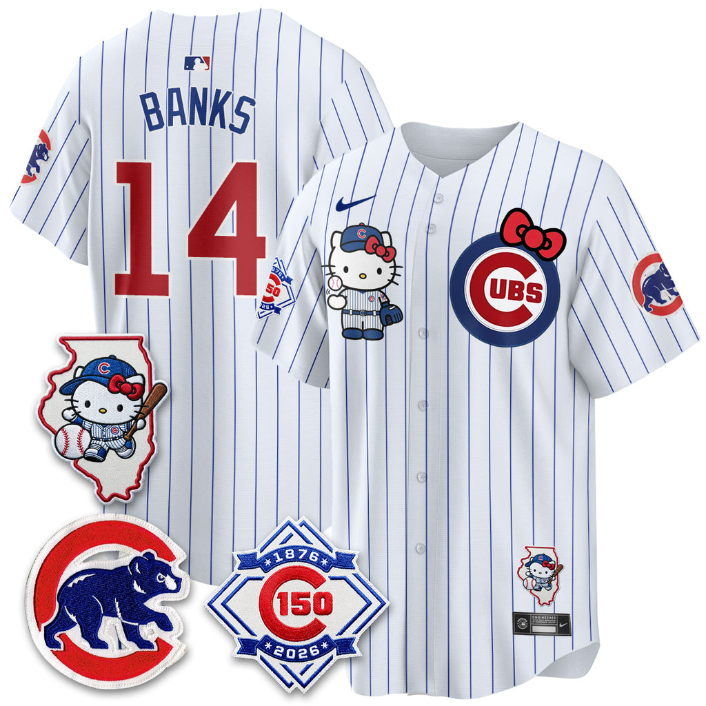 Chicago Cubs x Meow KT Vapor Premier Limited Jersey - All Stitched V2