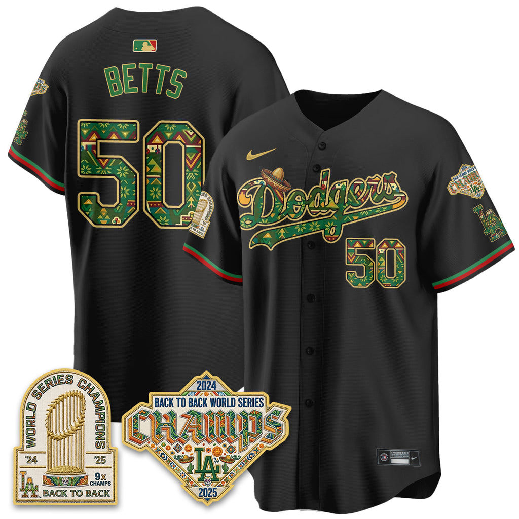 Los Angeles Dodgers x Mexican Heritage 2026 Limited Vapor Jersey - All Stitched