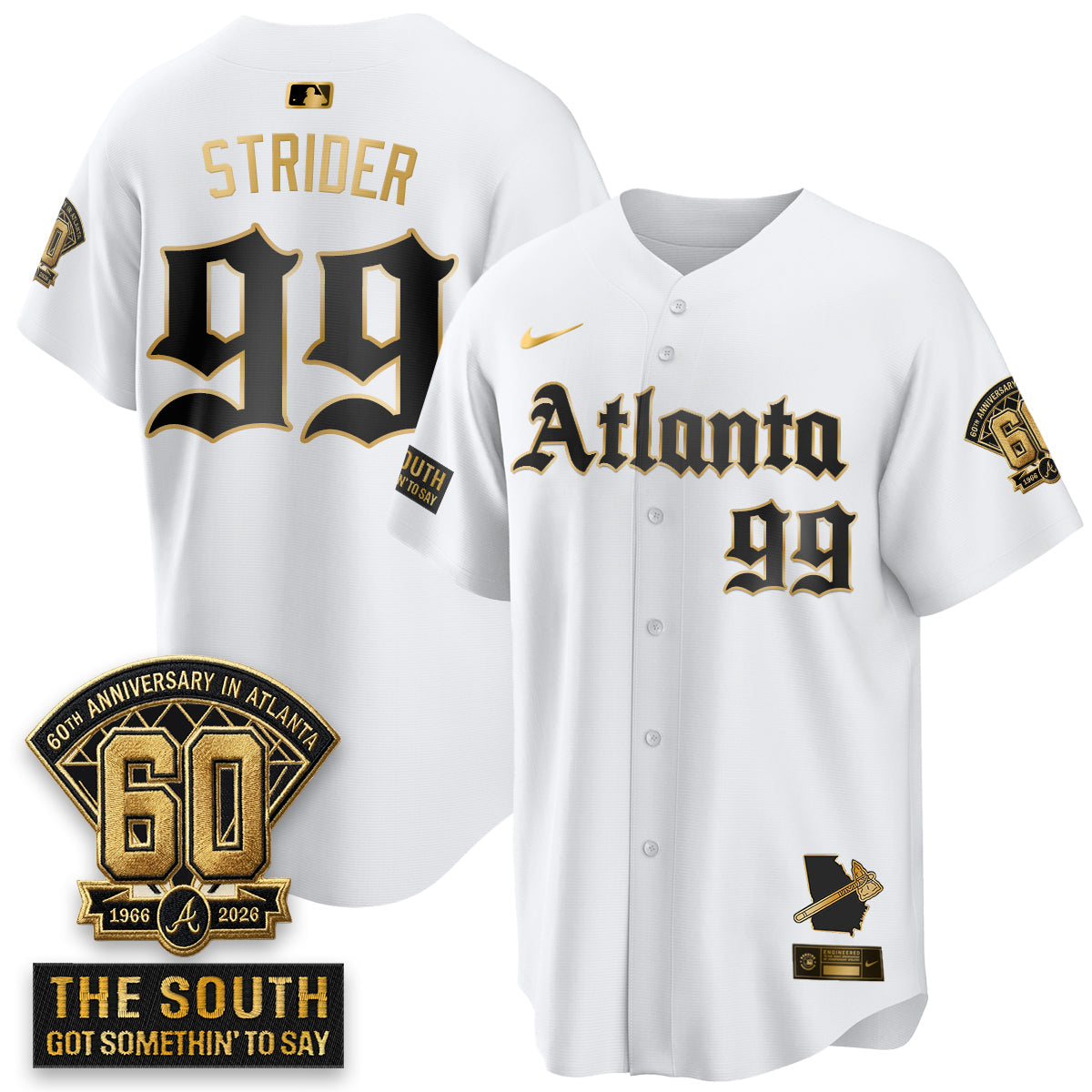 Atlanta Braves 2026 Gothic Edition Vapor Limited Jersey - All Stitched V2