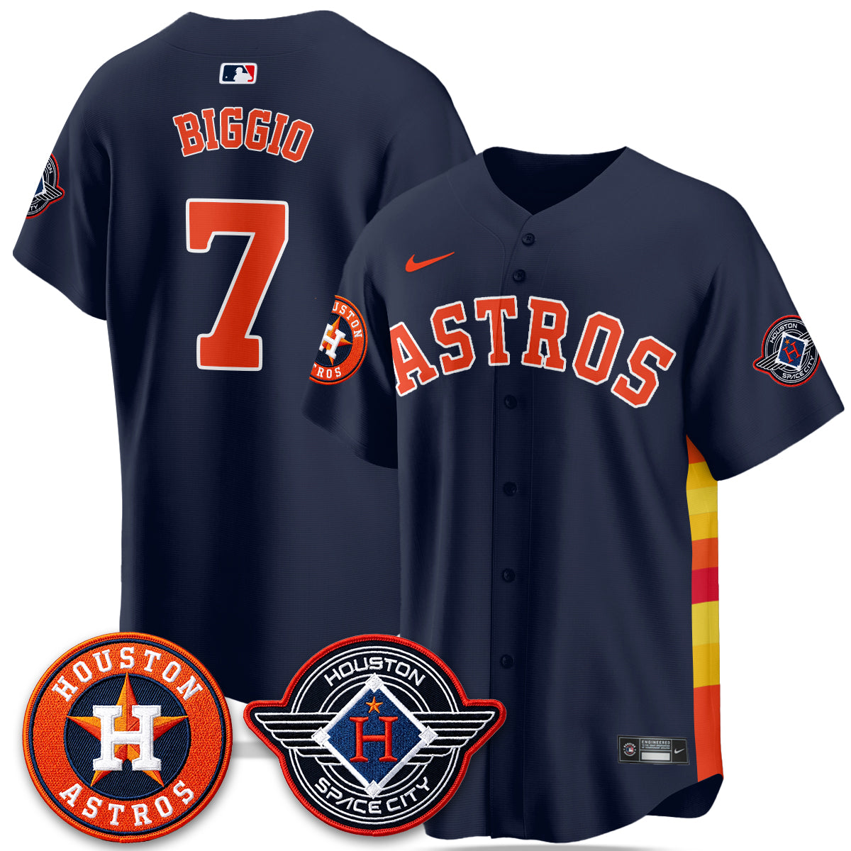 Houston Astros 2026 Space City Vapor Limited Jersey - All Stitched