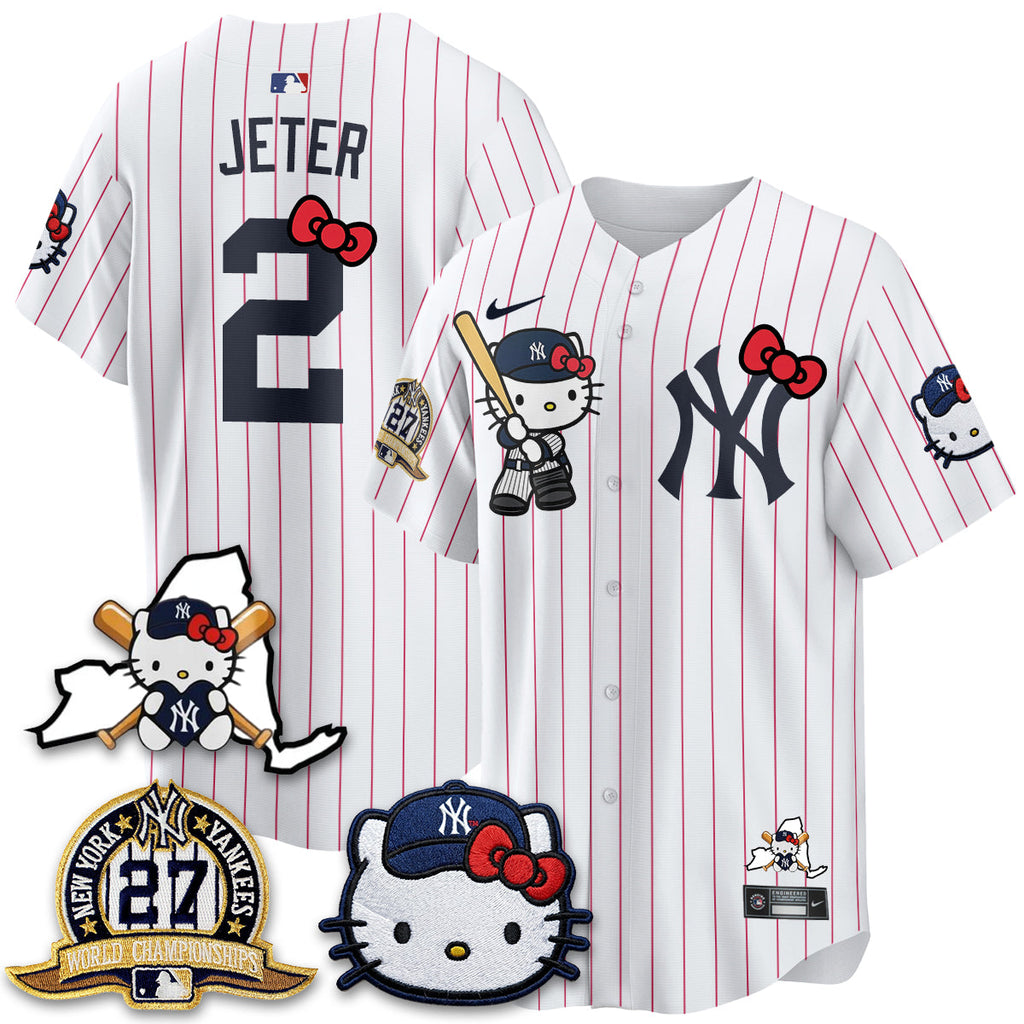 New York Yankees Meow KT 2026 Vapor Limited Jersey - All Stitched