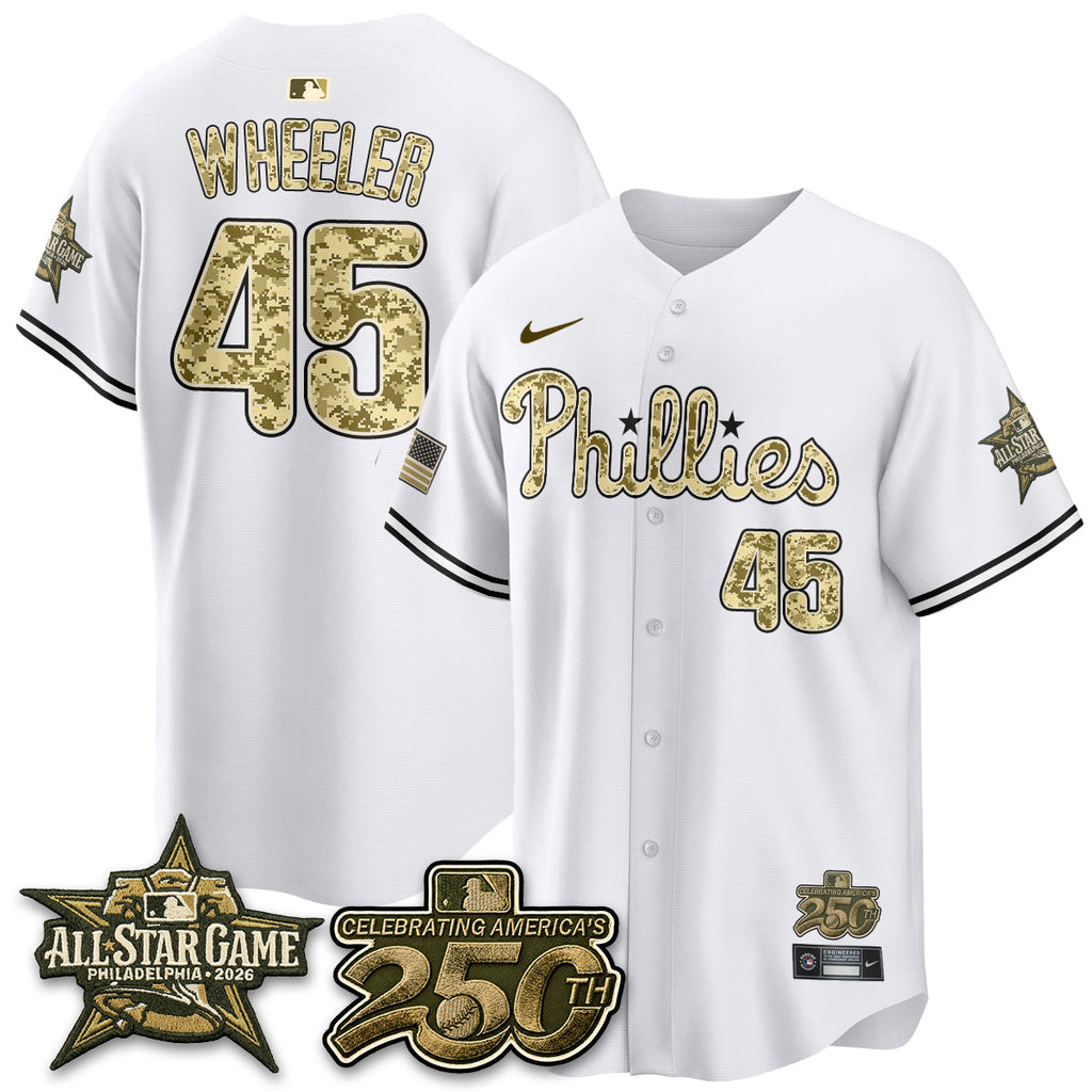 Philadelphia Phillies  2026 Armed Forces Day Jersey V3 - All Stitched