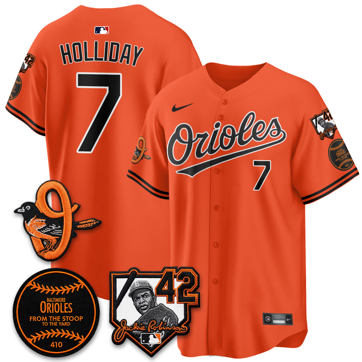 Baltimore Orioles 2026 Jackie Robinson Day Vapor Limited Jersey - All Stitched