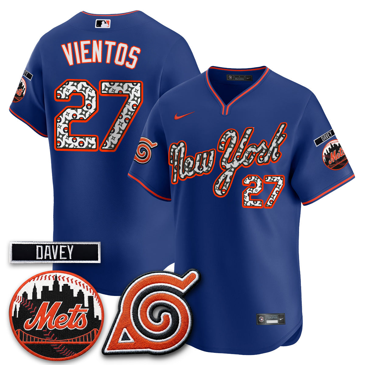 New York Mets x Naruto Nights 2026 Vapor Limited Jersey - All Stitched V2