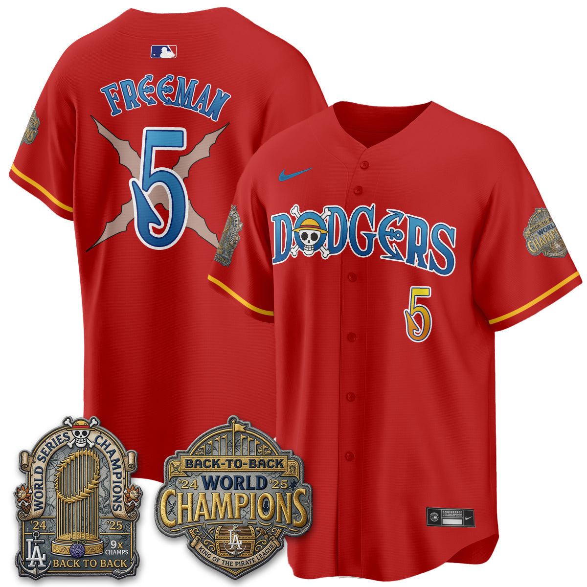 Los Angeles Dodgers Japanese Cartoon Vapor Limited Jersey - Stitched