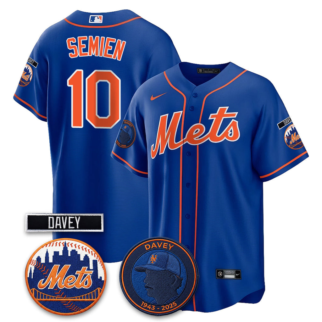 New York Mets 2026 Davey Johnson In Memoriam Vapor Limited Jersey - All Stitched
