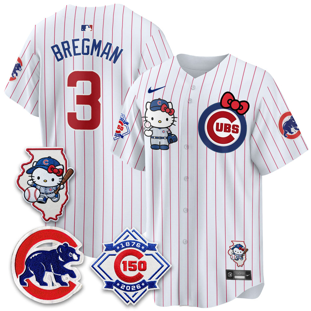 Chicago Cubs x Meow KT Vapor Premier Limited Jersey - All Stitched V2