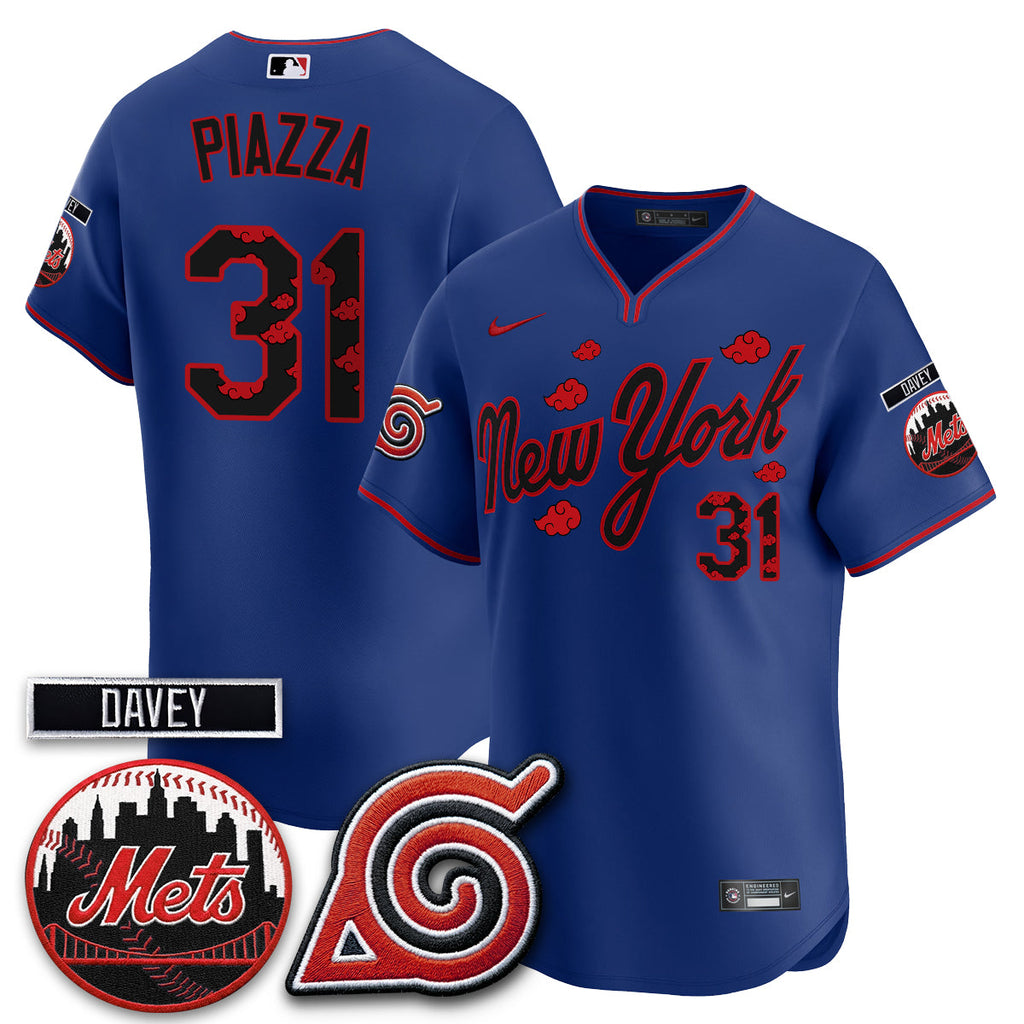 New York Mets x Naruto Nights 2026 Vapor Limited Jersey - All Stitched