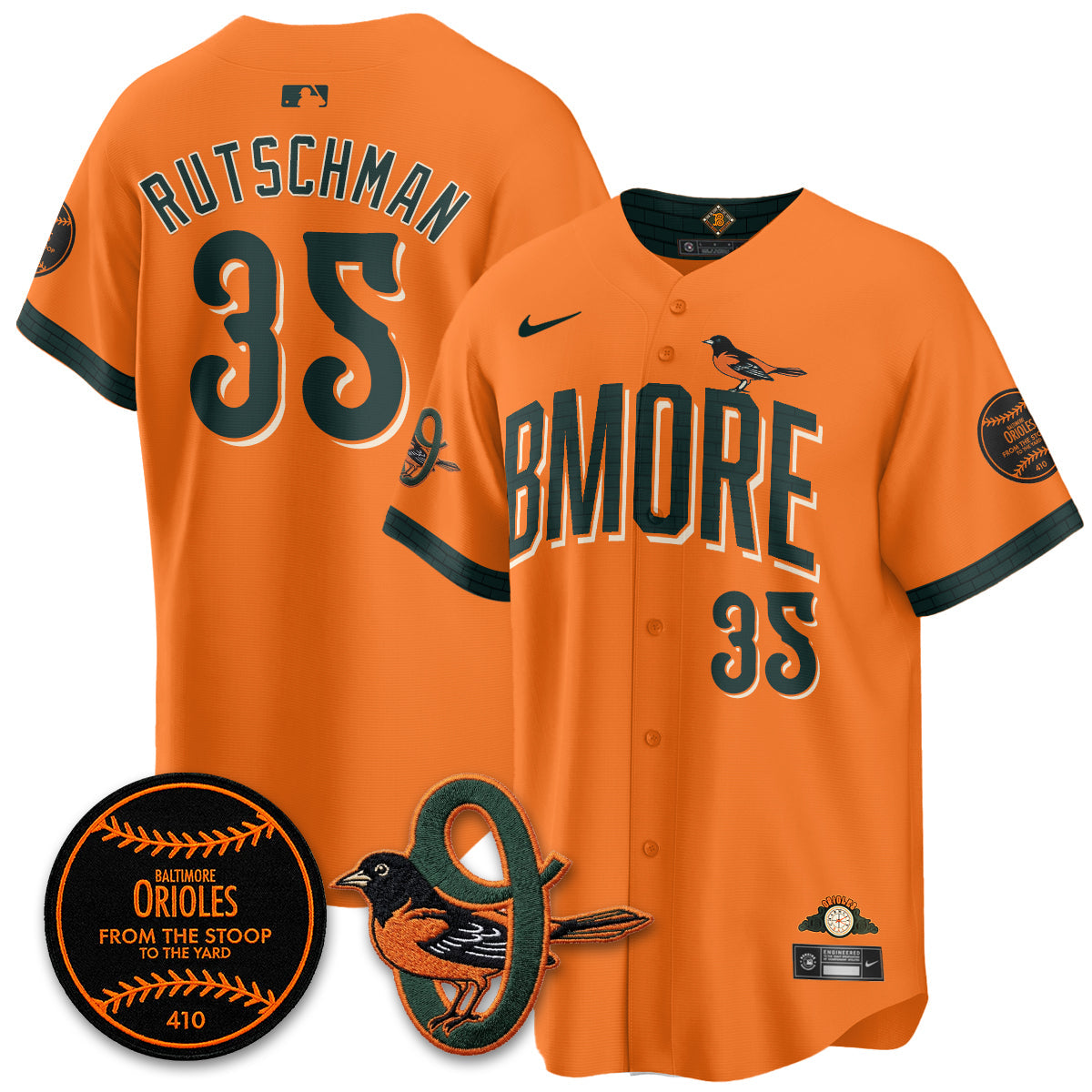 Baltimore Orioles 2026 City Connect Vapor Premier Limited Jersey - All Stitched - V3