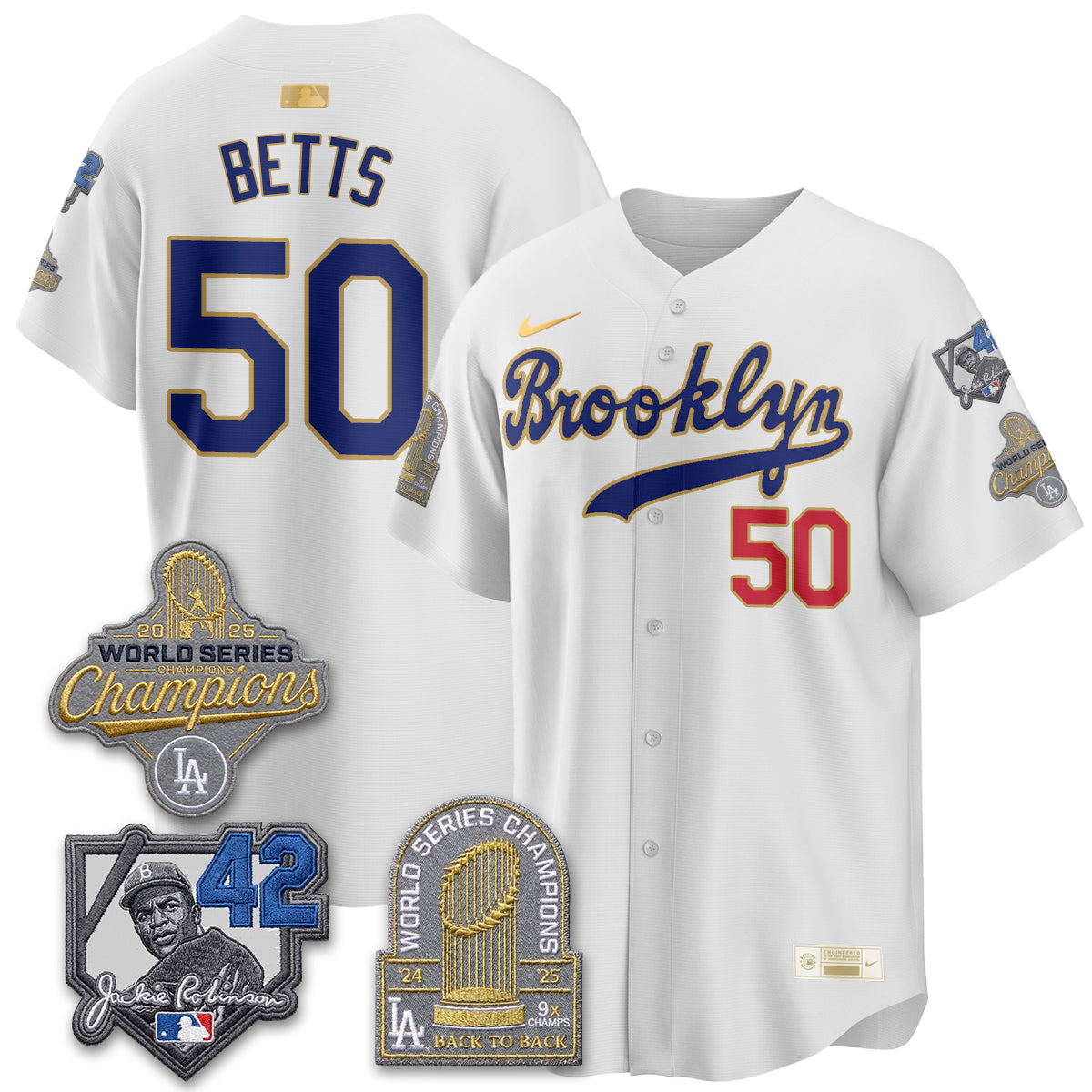 LAD 2026 Brooklyn Jackie Robinson Limited Jersey - All Stitched