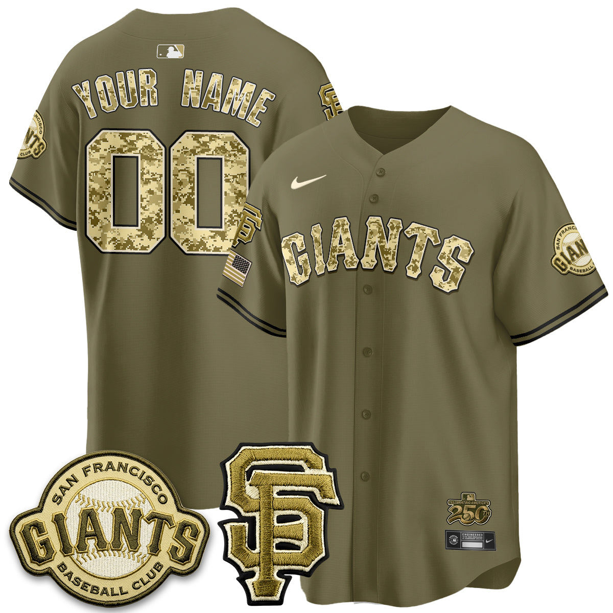 SF 2026 Armed Forces Day Custom Jersey V2 - All Stitched