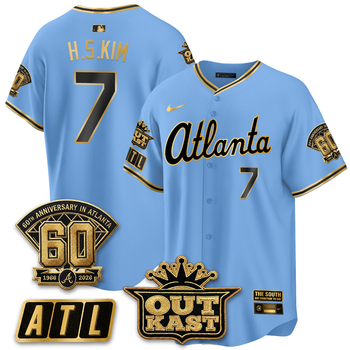 Atlanta Braves 2026 Gothic Edition Vapor Limited Jersey - All Stitched