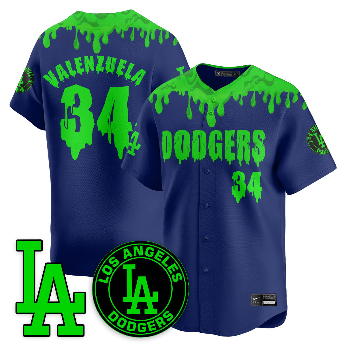 LAD "Slime Night Special" Men Jersey - Stitched