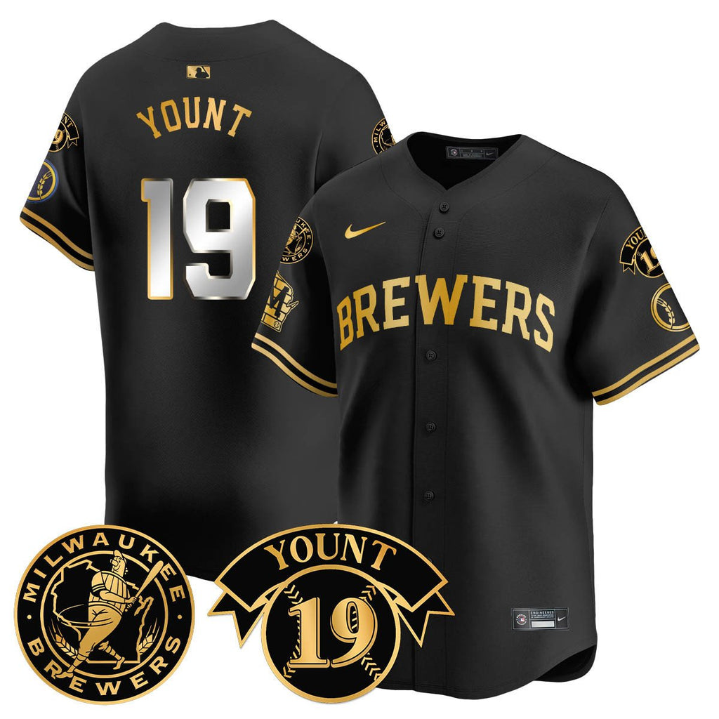 MIL 2025 Limited Men Jersey - Robin Yount Patch - All Stitched