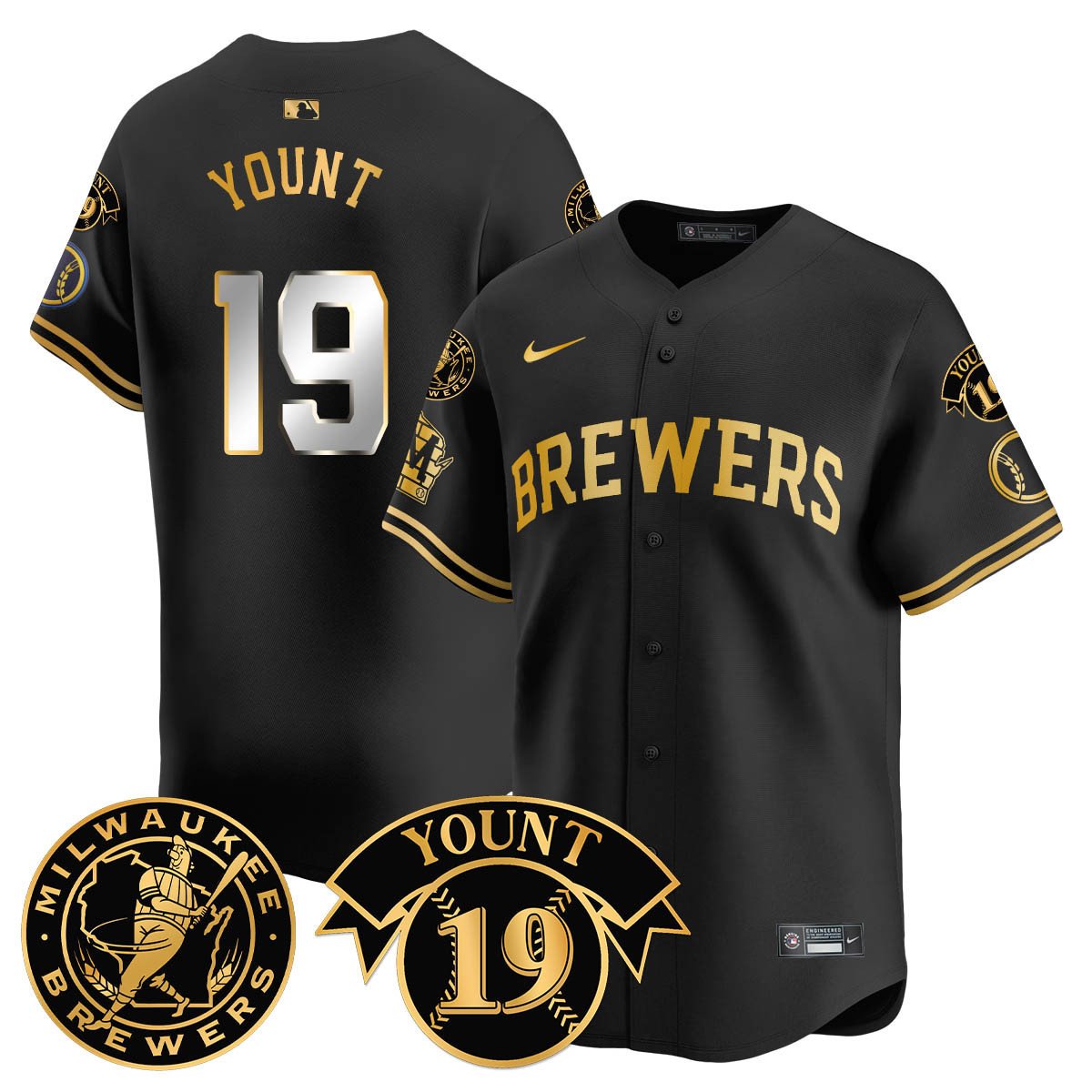 MIL 2025 Limited Men Jersey - Robin Yount Patch - All Stitched