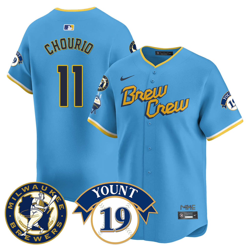 MIL 2025 Limited Jersey - Robin Yount Patch - All Stitched