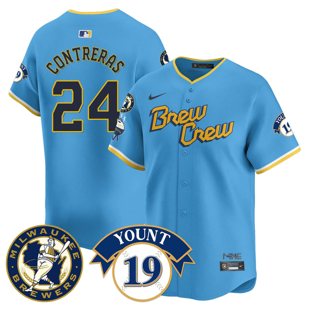 MIL 2025 Limited Jersey - Robin Yount Patch - All Stitched