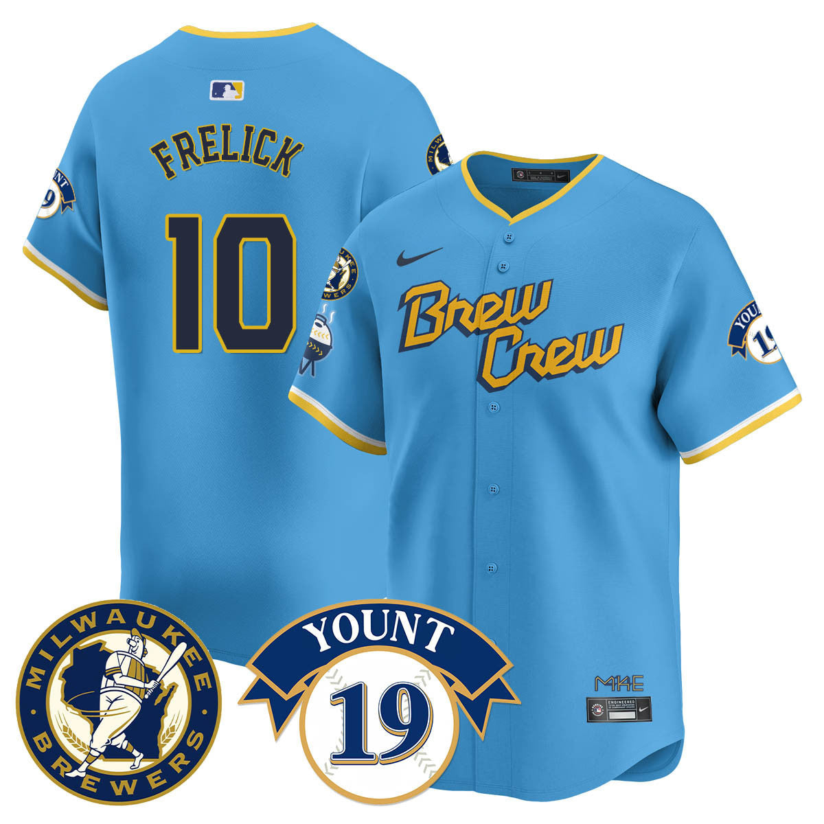 MIL 2025 Limited Jersey - Robin Yount Patch - All Stitched