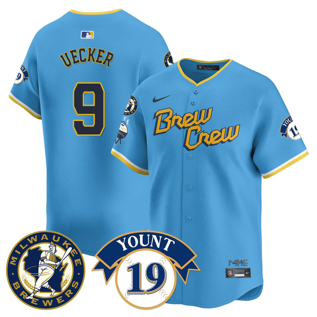 MIL 2025 Limited Jersey - Robin Yount Patch - All Stitched