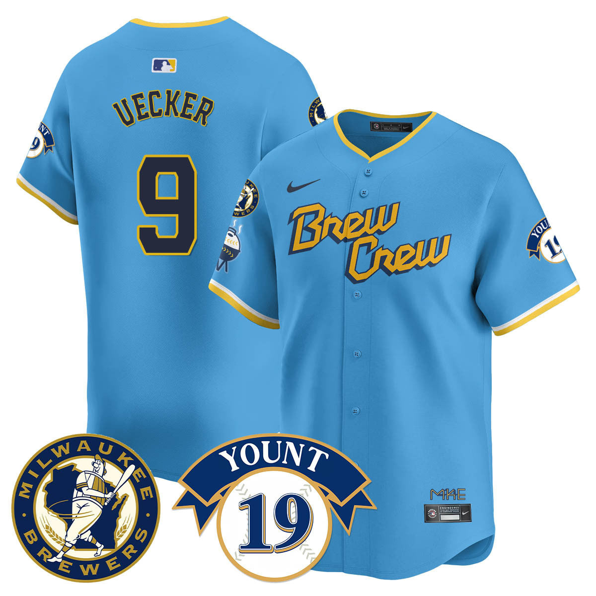 MIL 2025 Limited Jersey - Robin Yount Patch - All Stitched