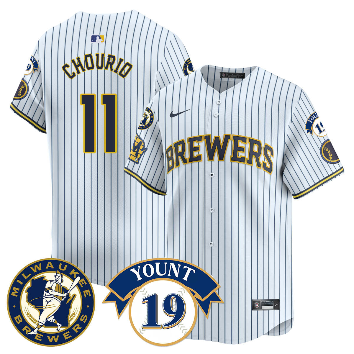 MIL 2025 Limited Jersey - Robin Yount Patch - All Stitched